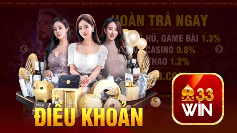 Điều khoản sử dụng 33win